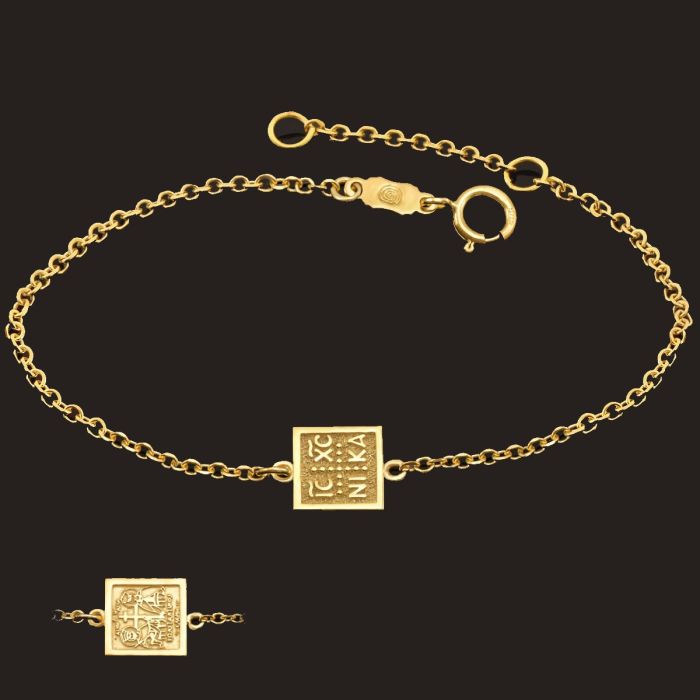 Women's Yellow Gold bracelet with Constantine 9CT HVY0023