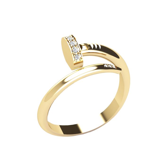 Women's gold ring 9CT HDO0001