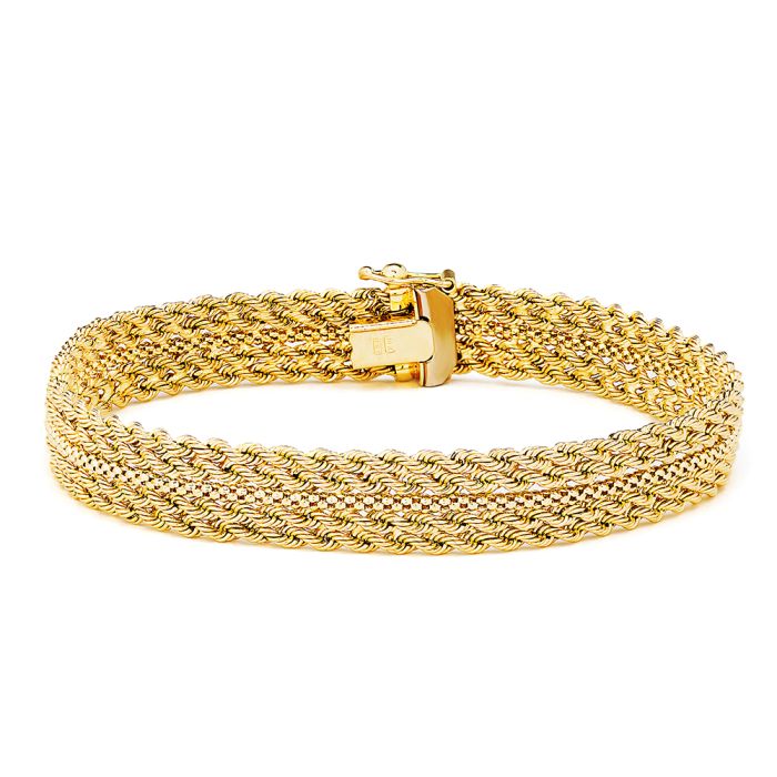 Women's bracelet in Yellow Gold 14ct IVY0025