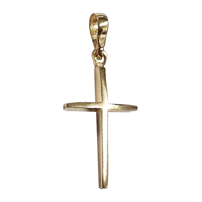 Women cross Yellow Gold without chain 14ct ITY0126