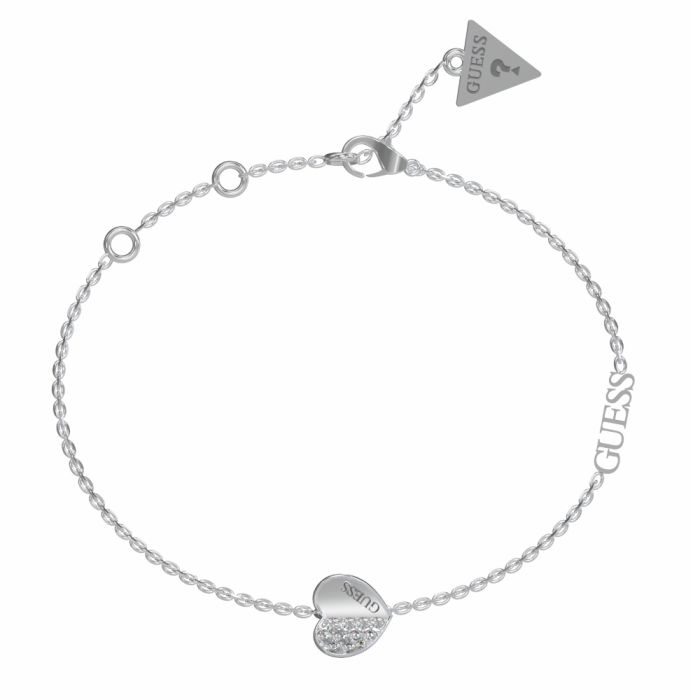Women's stainless steel bracelet Guess Lovely JUBB03036JWRHL