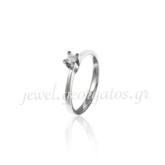 Women engagement ring with diamond 18CT SDK0051