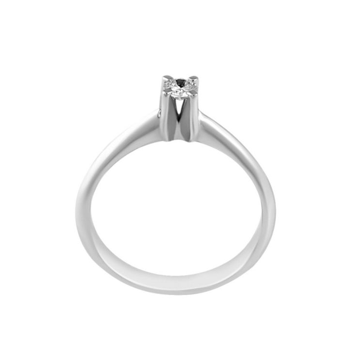 Women engagement ring 9ct with diamond 0,14ct HDB0008