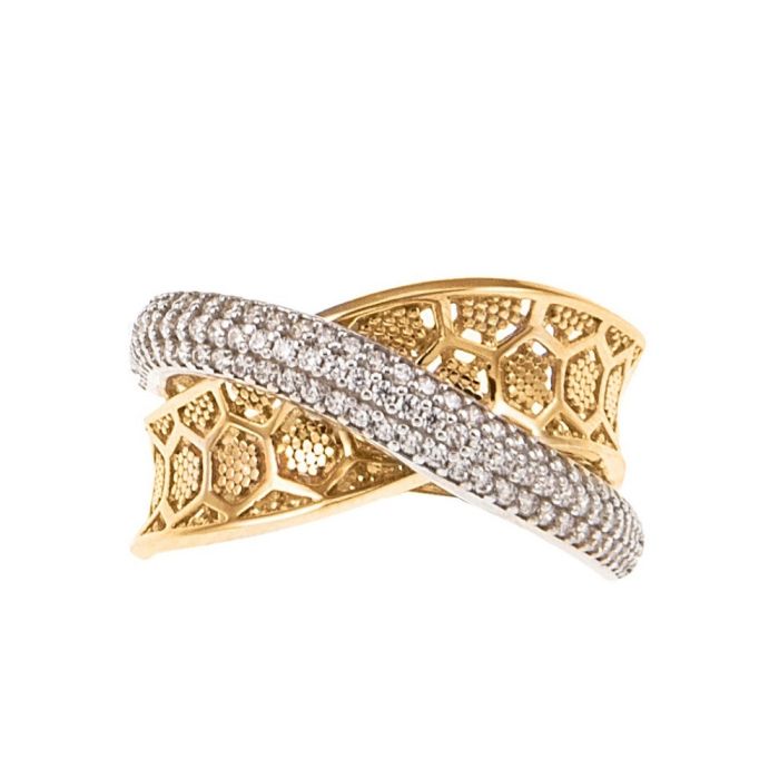 Whistling Yellow gold ring 14CT IDE0117