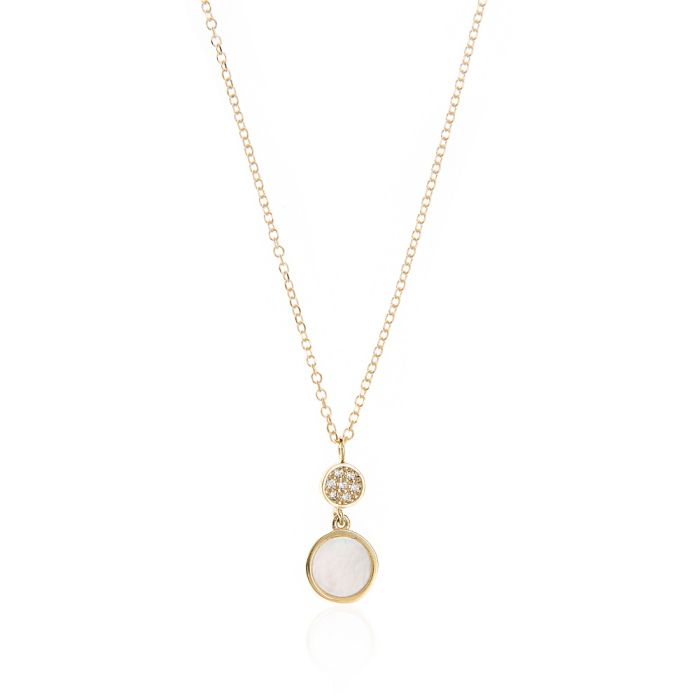 Women gold pendant necklace 9CT HRM0026