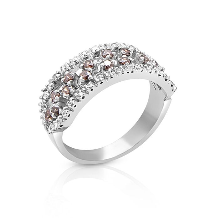 Women's white gold ring 14CT JDR0028