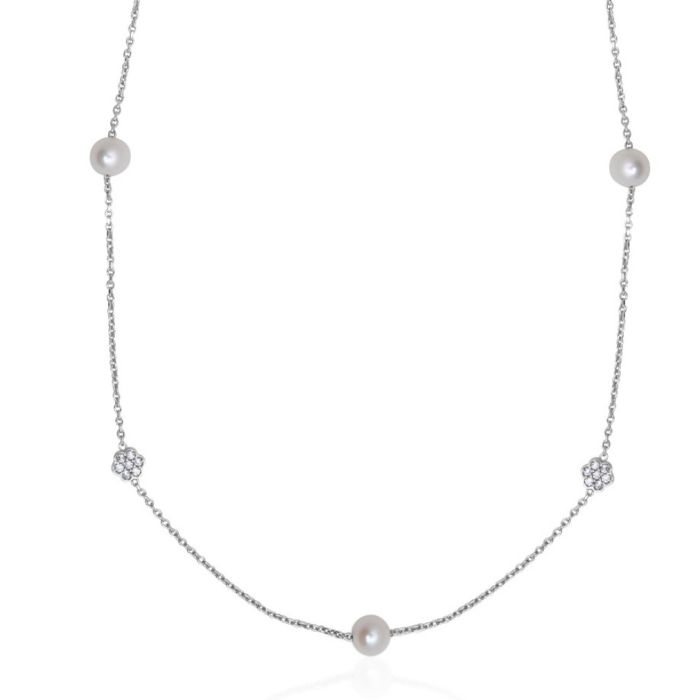 Women's white gold necklace 14CT IRE0052
