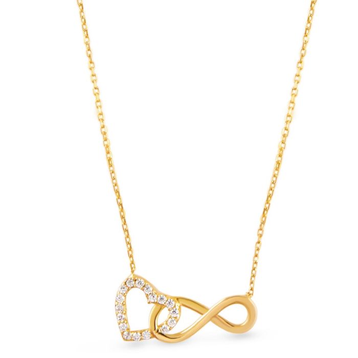 Women yellow gold necklace 14CT IRD0133