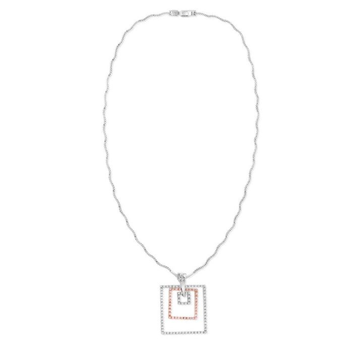 Women's gold necklace 14CT with zircon IRB0063
