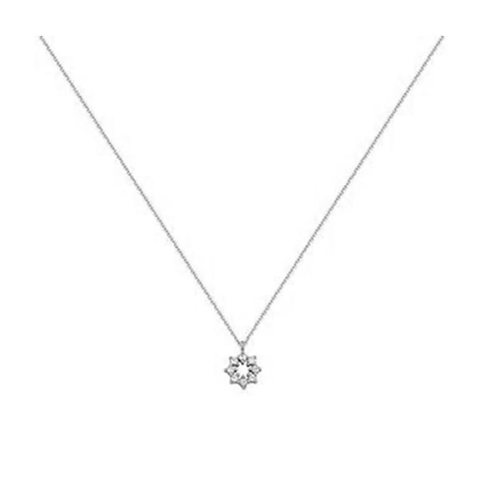 Women gold necklace 9ct with star and zirkon HRR0068