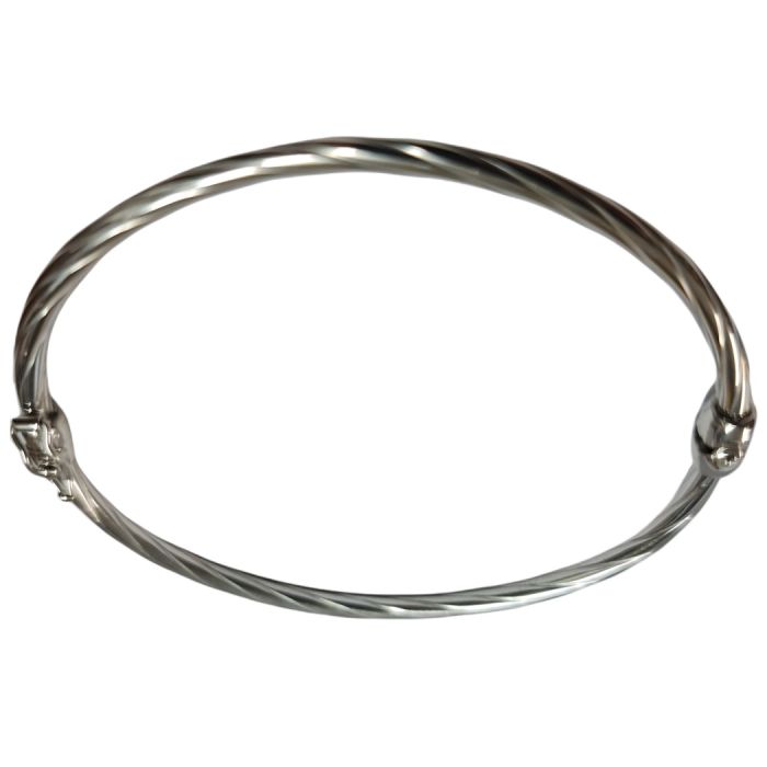 Women's silver gilded bracelet WX00056
