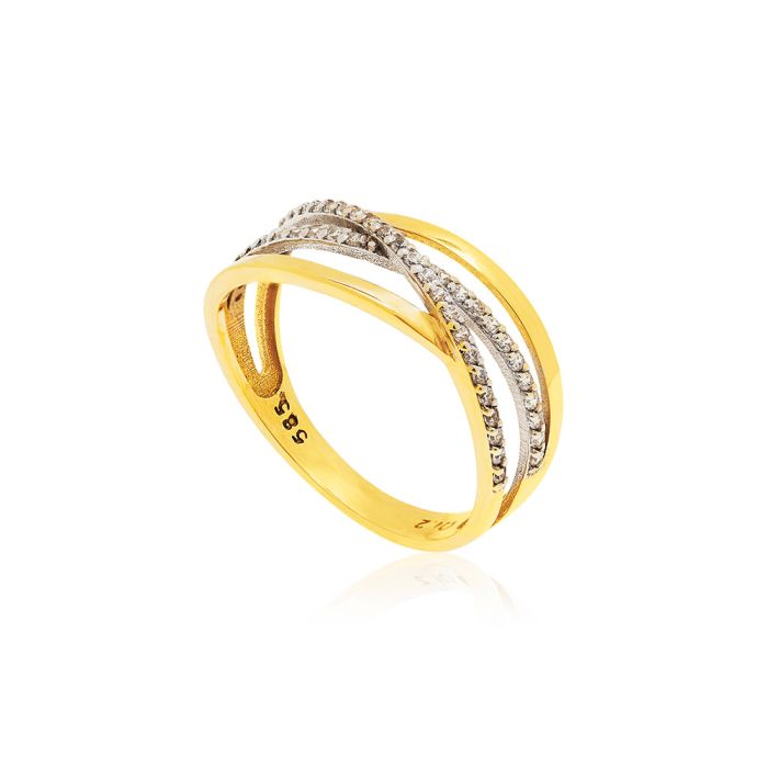 Women's Yellow Gold ring 14CT IDO0011
