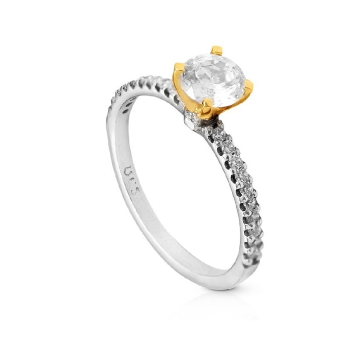 Women engagement ring 14CT with zircon IDR0065