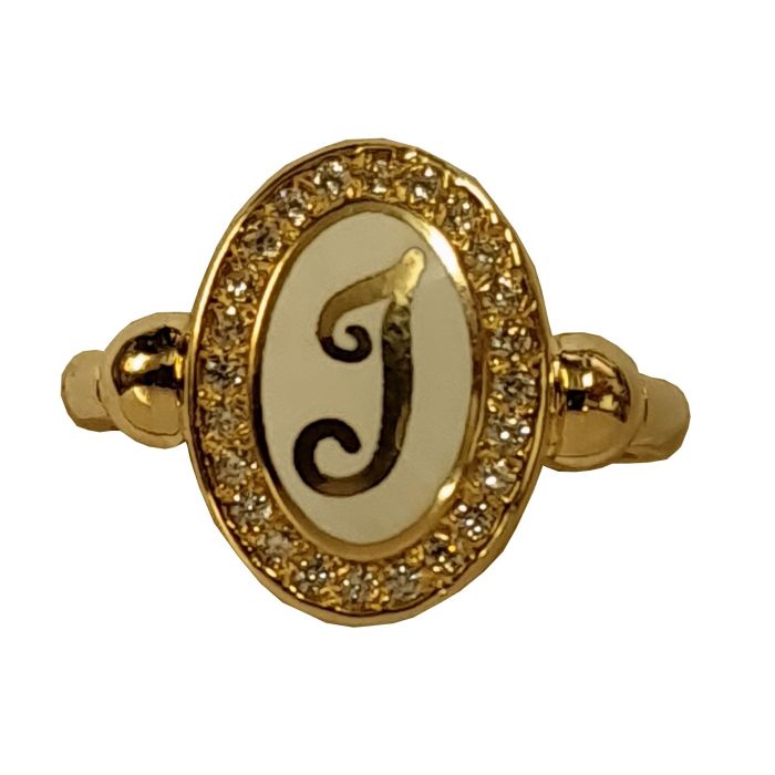 Women gold ring sevalie 14CT with zirkon IDU0138