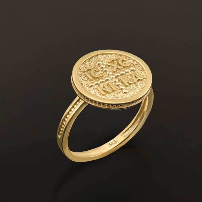 Women's yellow gold ring 9CT HDY0006