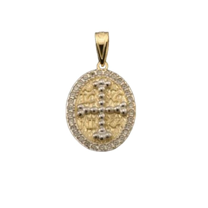Constantine yellow gold Double sided 9CT HKY0001