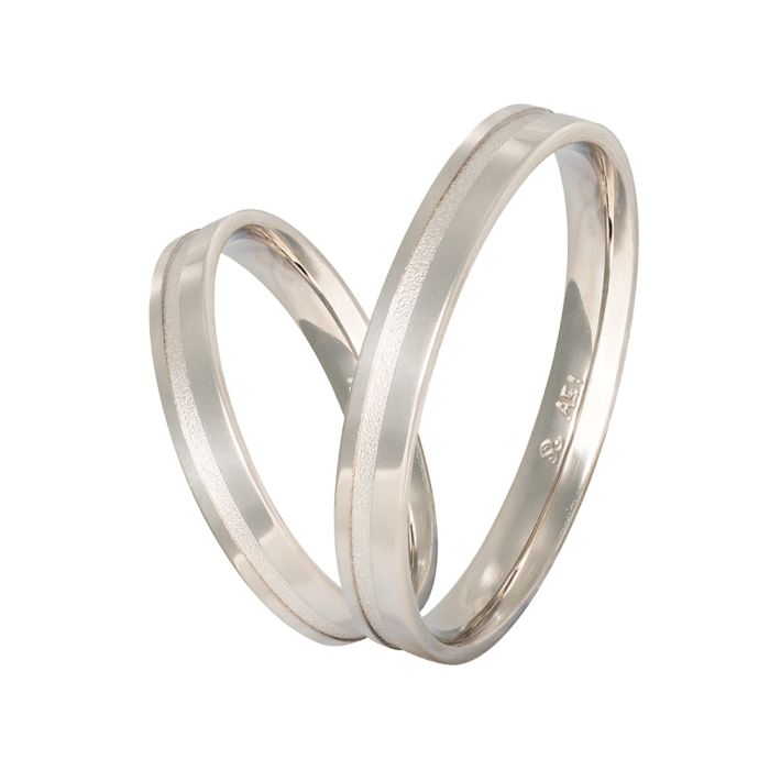 Weddings rings Stergiadis in yellow gold 3,00mm S17