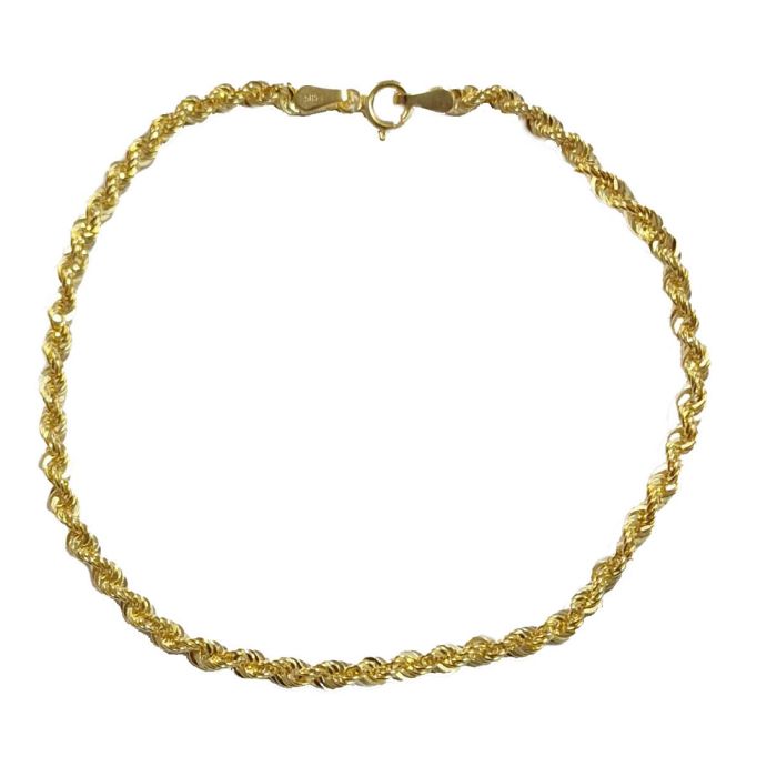 Yellow gold women's bracelet 14CT IVY0008