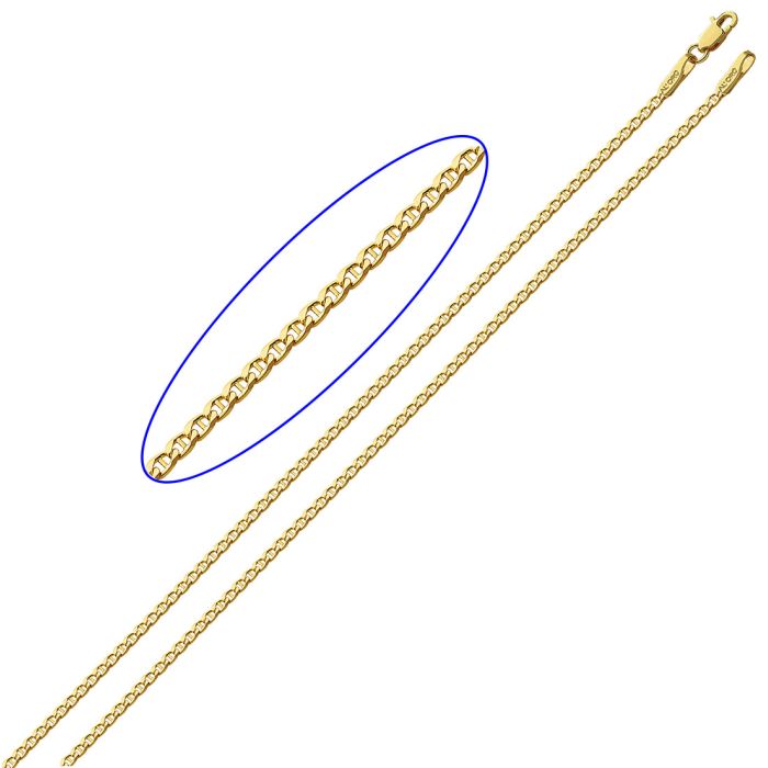Yellow gold chain 9ct HWY0006 