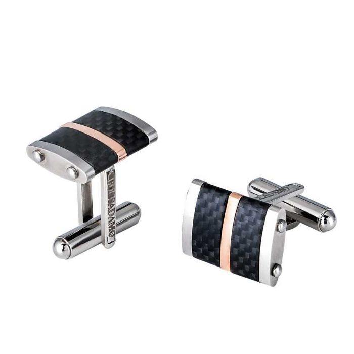 Men's stainless steel cufflinks Boccadamo  QBG0002