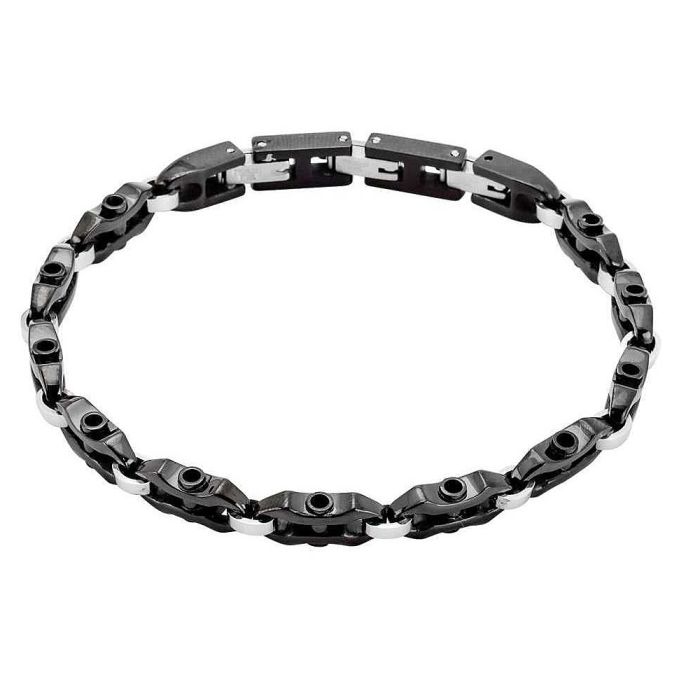 Men's stainless steel bracelet handcuff Boccadamo QBQ0024
