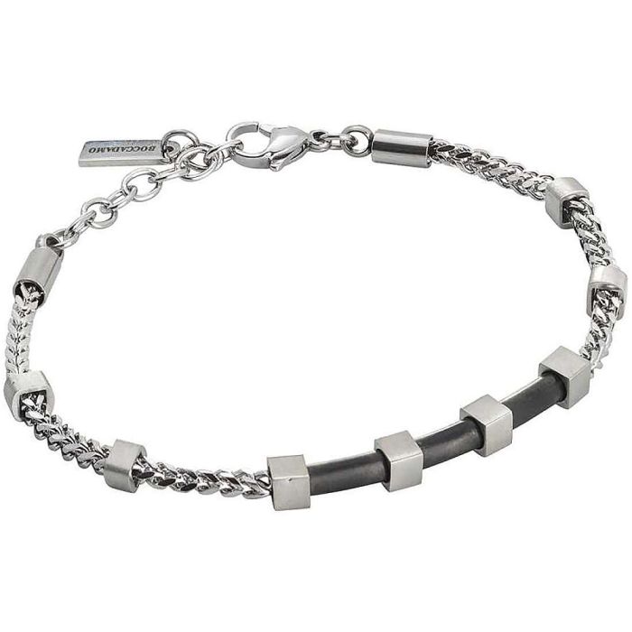 Men's stainless steel bracelet handcuff Boccadamo QBQ0022