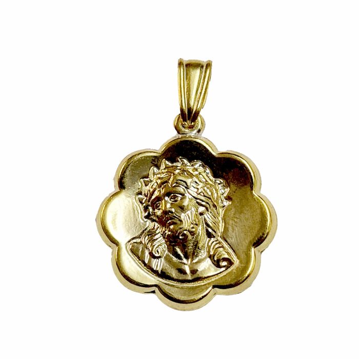 Women's charm silver double view in Yellow Gold plating WK00118
