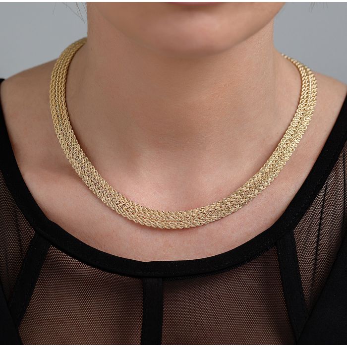 Women's necklace in Yellow Gold 14ct IRY0034