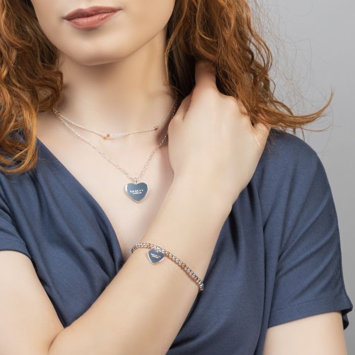 Women's bracelet stainless steel with heart Radley London RYJ3165S