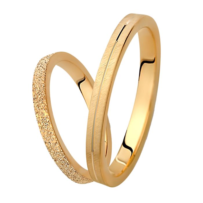 Wedding rings Yellow Gold 4ever 460Γ-469Γ