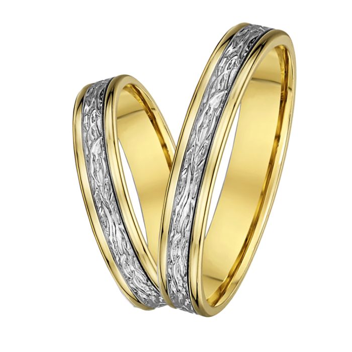 Wedding Rings in Yellow Gold B187