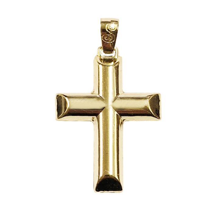 Men's cross Yellow Gold 14ct without chain ITY0159