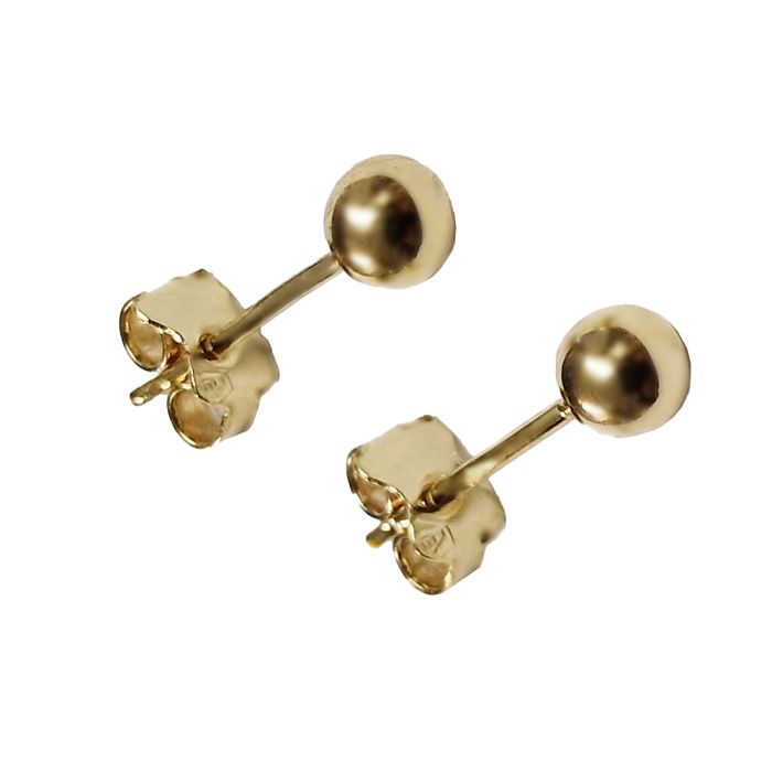 Women's stud earrings Yellow Gold 14ct ISY0072