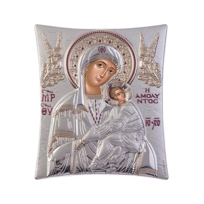 Holy Mary silver icon size 20,6*25,5 102TBR1FWE