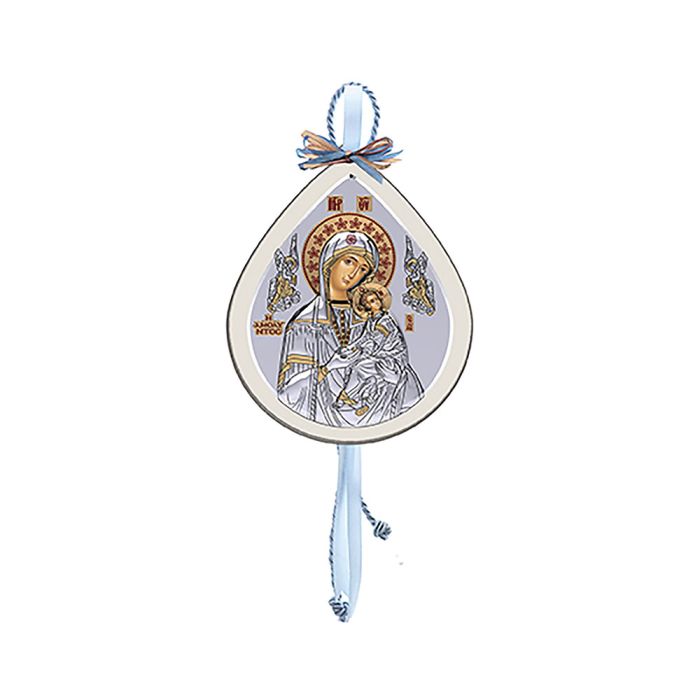 Holy Mary silver icon size 7,5*10 102TW1HG-B-B