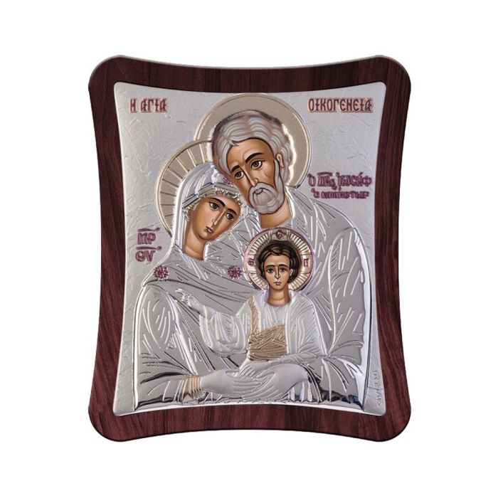 Holy Family silver icon 18.6*15.8 104TBR1RWC