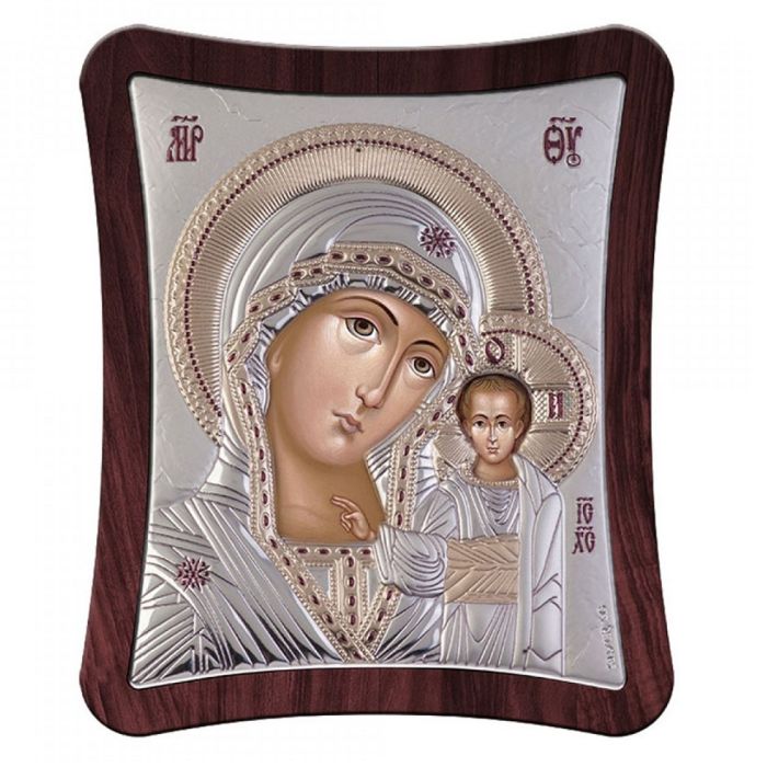 Holy Mary silver icon  16.7*22.4 144TBR1RWC