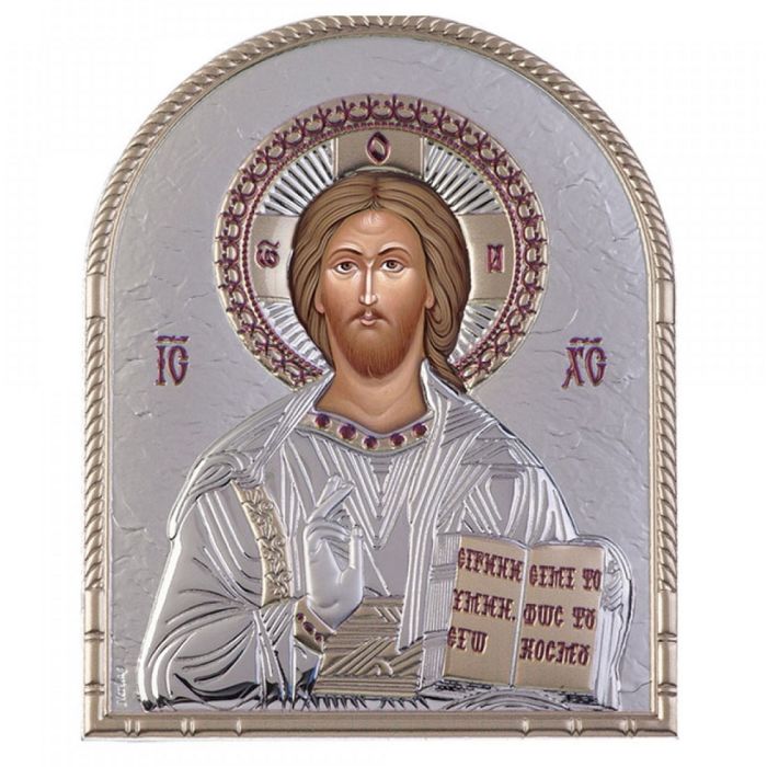 Jesus Christ silver icon 16*20 210OBR1FWD