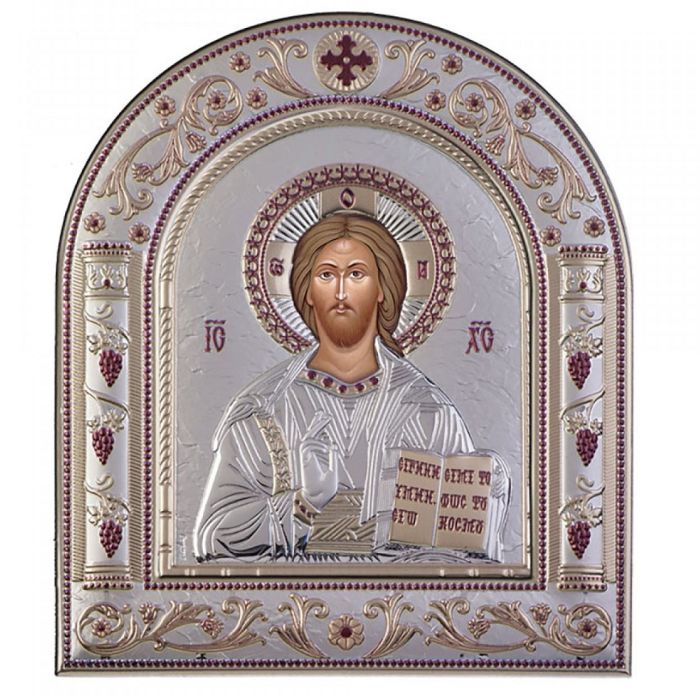 Jesus Christ silver icon 16.7*22.4 210OBR1FWNScl1C