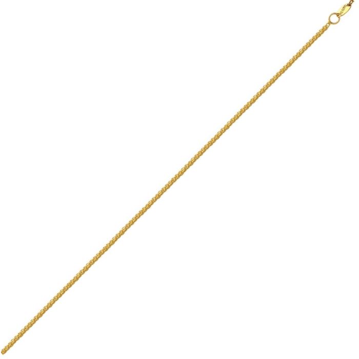 Chain sqaure spike Yellow Gold 9ct HWR0018