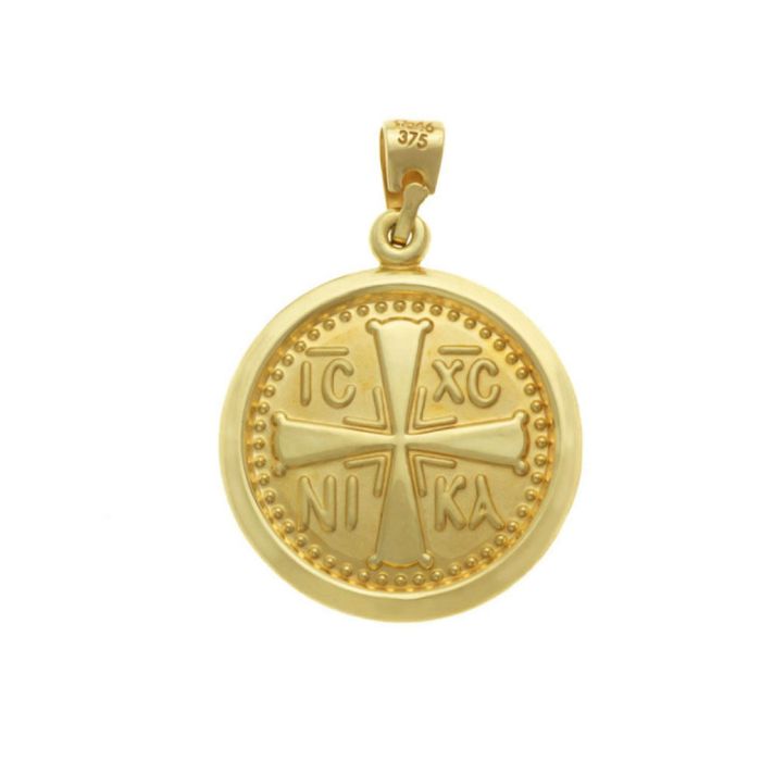 Charm double face Yellow Gold 9ct HJB0064
