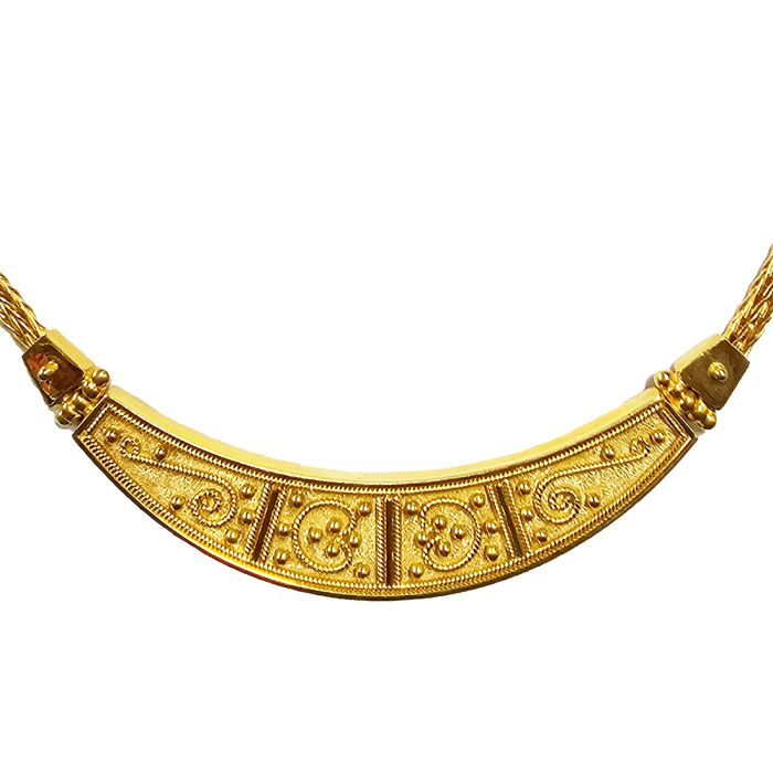 Women necklace Yellow Gold 18ct KRI5001