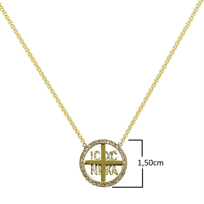 Constantine necklace Yellow Gold 14ct IKZ0018