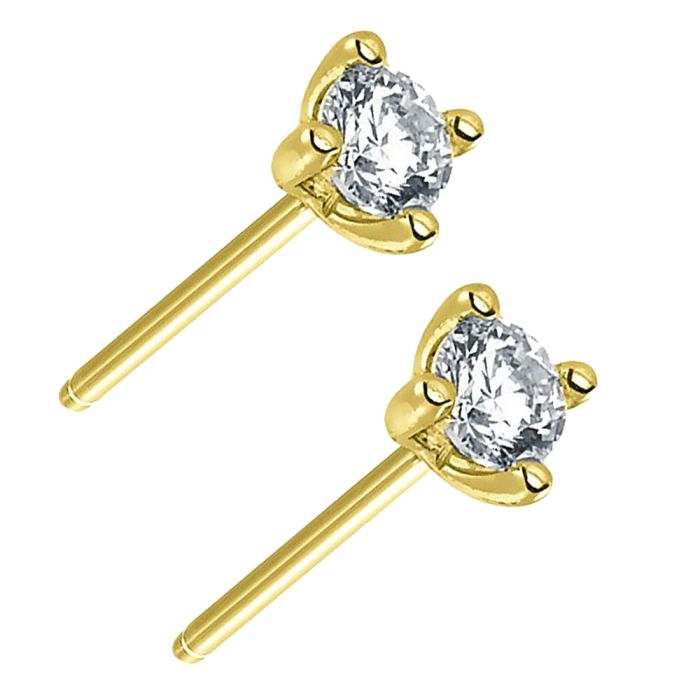 0,30ct women diamond earrings White Gold 18ct SSA0016