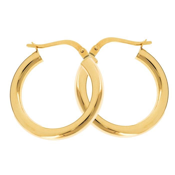 Women's 14k gold rings, diameter 2.20cm ISB0205