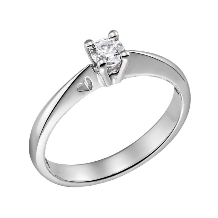 Women'S White gold engagement ring 18ct SDB0046