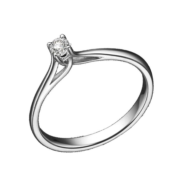 Women's White gold engagement ring 18ct SDB0052