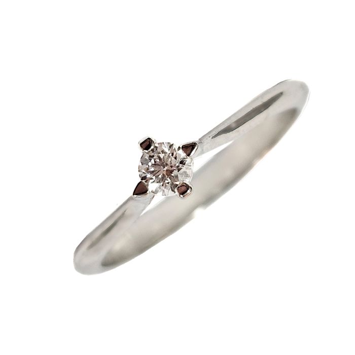 Women's white gold engagement ring 9CT HDB0015