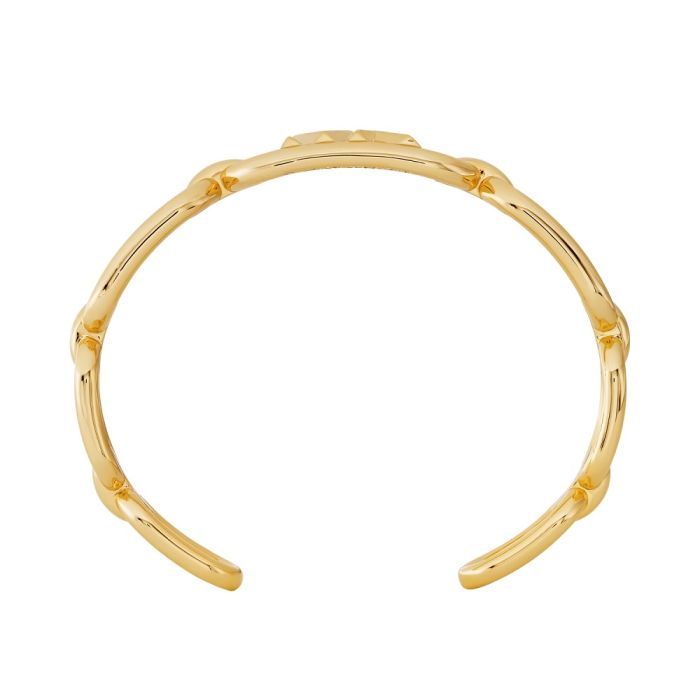 Michael Kors MK Statement Link 14K Gold-Plated Cuff women bracelet MKJ828800710
