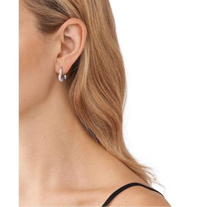 Women's Michael Kors Half Hoop Earrings MKC1650CZ040